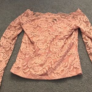 Off the shoulder top from Charlotte Russe